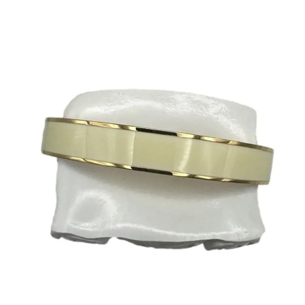 KATE SPADE New York Creme De La Cereme Enamel Bangle Bracelet - Picture 3 of 4